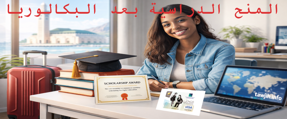 المنح الدراسية بعد البكالوريا
